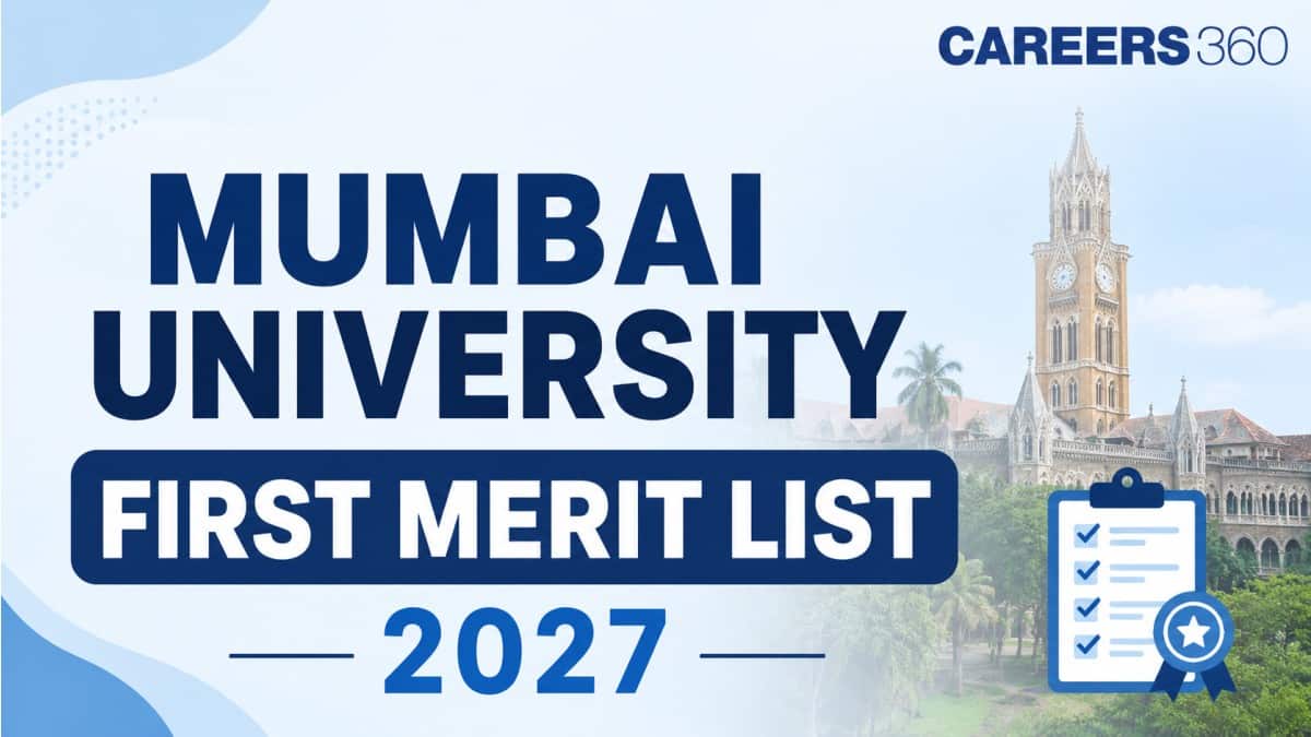 Mumbai University First Merit List 2026 (Out): Download College-wise Merit List PDF
